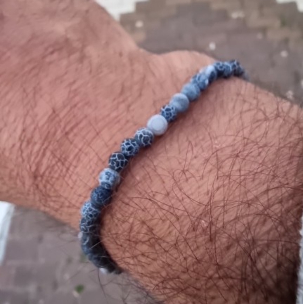 NEW‎ Handmade Natural Agate Healing Energy Bracelet 🧘🏼‍♀️✨️